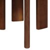 vidaXL Tables basses gigognes 2 pcs Marron fonc&eacute; Bois de mangue massif