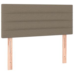 vidaXL T&ecirc;te de lit Taupe 100x5x78/88 cm Tissu