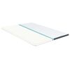 vidaXL Surmatelas de sommier tapissier 200x140x5 cm mi-doux