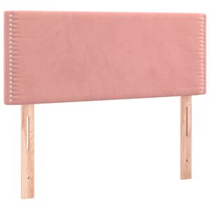 vidaXL T&ecirc;te de lit Rose 100x5x78/88 cm Velours
