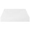 vidaXL &Eacute;tag&egrave;re murale flottante 4 pcs Blanc brillant 23x23,5x3,8cm MDF