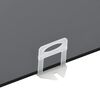 vidaXL Clips de nivellement de carreaux 1000 pcs 1 mm