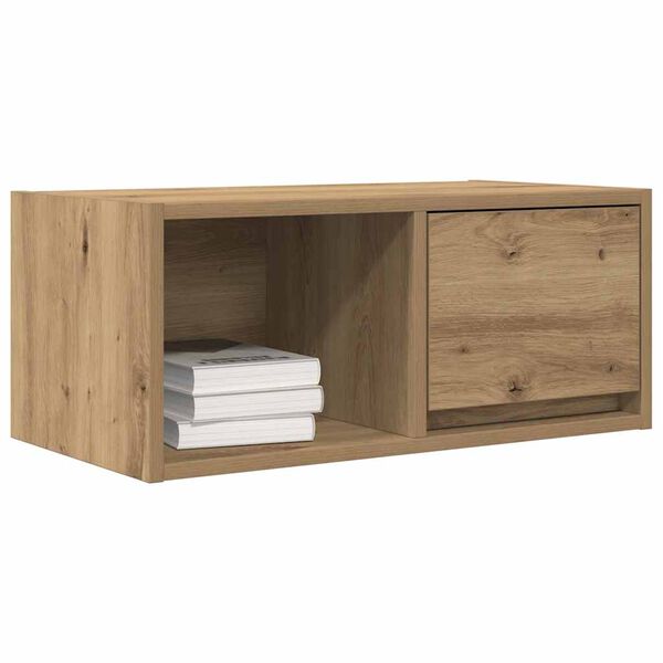 vidaXL Meubles TV 2 pcs chêne artisanal 60x31x25,5cm bois d'ingénierie