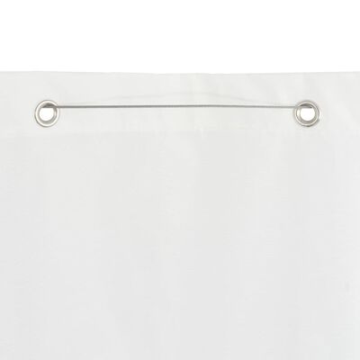 vidaXL Écran de balcon Blanc 160x240 cm Tissu Oxford