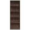 vidaXL Bibliothèque chêne marron 60x24x176 cm bois d'ingénierie