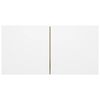 vidaXL Meuble TV suspendu Blanc et chêne sonoma 60x30x30 cm