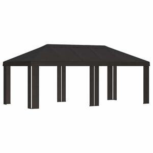 vidaXL Housse de Gazebo 6 x 3 m Anthracite Polyester 190