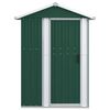 vidaXL Abri de jardin Vert 126x97,5x177 cm Acier galvanis&eacute;