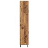 vidaXL Haut Armoire avec tiroir 2 pcs Bois Ancien Bois d'ing&eacute;nierie