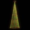 vidaXL Sapin de Noël à LED 688 LED colorées 300 cm