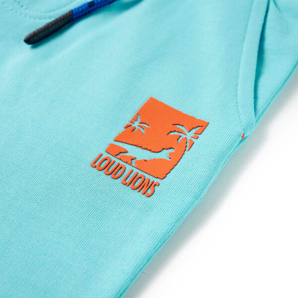 Short pour enfants à cordon de serrage aqua 116