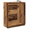 vidaXL Buffet avec tiroirs vieux bois 71x35x84 cm bois d'ing&eacute;nierie