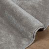 vidaXL Tapis de surface Rond GALATI Gris &Oslash; 120 CM Polyester