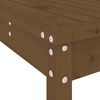 vidaXL Ensemble de bar de jardin 5 pcs marron miel bois de pin massif