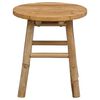 vidaXL Tabouret de Jardin Naturel &Oslash; 38 x 42 cm Bambou