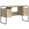 vidaXL Bureau avec rangement Ch&ecirc;ne Sonoma 120 x 50,5 x 75,5 cm