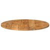 vidaXL Dessus de table &Oslash; 80x2,5 cm rond bois de manguier massif