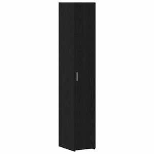 vidaXL Haut Armoire 2 pcs Ch&ecirc;ne noir 30 x 42,5 x 185 cm