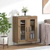 vidaXL Buffet Ch&ecirc;ne artisanal 69,5 x 34 x 90 cm Bois d'ing&eacute;nierie