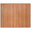 vidaXL Tapis rectangulaire naturel 80x100 cm bambou