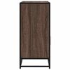 vidaXL Buffet ch&ecirc;ne marron 100x35x76 cm bois d'ing&eacute;nierie
