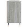 vidaXL Armoire salle de bain sonoma gris 80x33x60 cm bois d'ing&eacute;nierie
