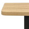 vidaXL Table de bistro Couleur chêne 70x70x107 cm