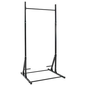 vidaXL Station de barre de traction Noir 100,5 x 102 x 234,5 cm