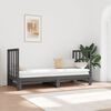 vidaXL Lit coulissant sans matelas gris 2x(90x190) cm