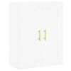 vidaXL Armoire murale blanc 69,5x34x90 cm bois d'ing&eacute;nierie