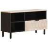 vidaXL Meuble TV avec tiroir Finition Lavage Blanc 80 x 33 x 46 cm