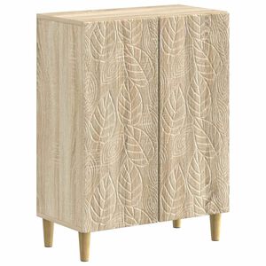 vidaXL Meuble de Rangement de Salle de Bain DELFT Ch&ecirc;ne Sonoma