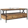 vidaXL Table basse Bois ancien 100 x 51 x 45 cm Bois d'ing&eacute;nierie