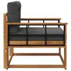 vidaXL Sofa de milieu ext&eacute;rieur Bois d'Acacia Massif Naturel