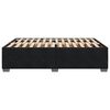 vidaXL Cadre de lit sans matelas noir 160x200 cm velours