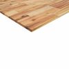 vidaXL Dessus de table rectangulaire 120x60x2 cm bois massif d'acacia