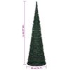 vidaXL Sapin de No&euml;l artificiel pr&eacute;-&eacute;clair&eacute; avec guirlandes vert 150cm
