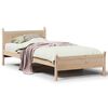 vidaXL Cadre de lit sans matelas 90x200 cm bois de pin massif