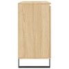 vidaXL Buffet ch&ecirc;ne sonoma 101,5x35x70 cm bois d'ing&eacute;nierie