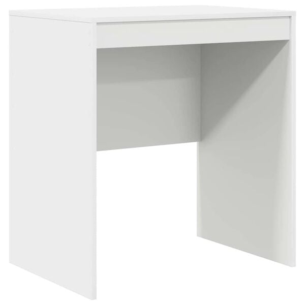 vidaXL Bureau Blanc 70 x 50 x 76 cm Bois d'ingénierie