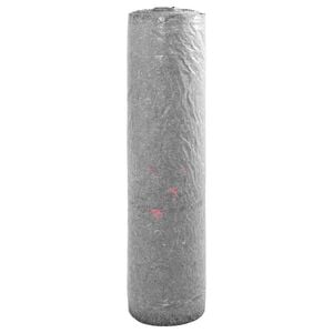 vidaXL Feutre de bassin 1 x 10 m Polyester et coton Gris