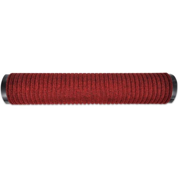 vidaXL Paillasson Rouge 117x220 cm PVC
