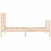 vidaXL Cadre de lit sans matelas 100x200 cm bois massif de pin