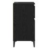 vidaXL Cabinet de chevet Ch&ecirc;ne noir 40 x 35 x 70 cm Bois d'ing&eacute;nierie