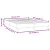vidaXL Cadre de lit sans matelas rose 160x210 cm velours
