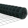 vidaXL Cl&ocirc;ture Euro Vert 0,6 x 25 m Fer rev&ecirc;tu de PVC