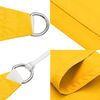 vidaXL Voile de parasol tissu oxford rectangulaire 3x5 m jaune