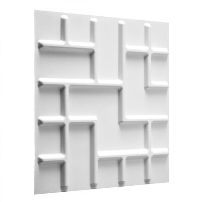 WallArt Panneaux muraux 3D Tetris 12 pcs GA-WA16