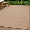 vidaXL Tapis ZIZUR beige 200x290 cm aspect de jute int&eacute;rieur ext&eacute;rieur