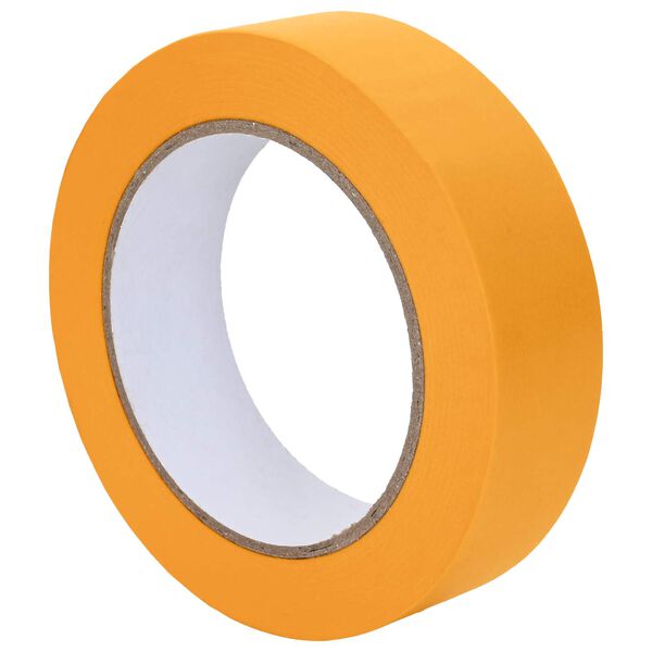 vidaXL Rubans de masquage pour peintre 50 pcs Jaune 25 mm x 50 m